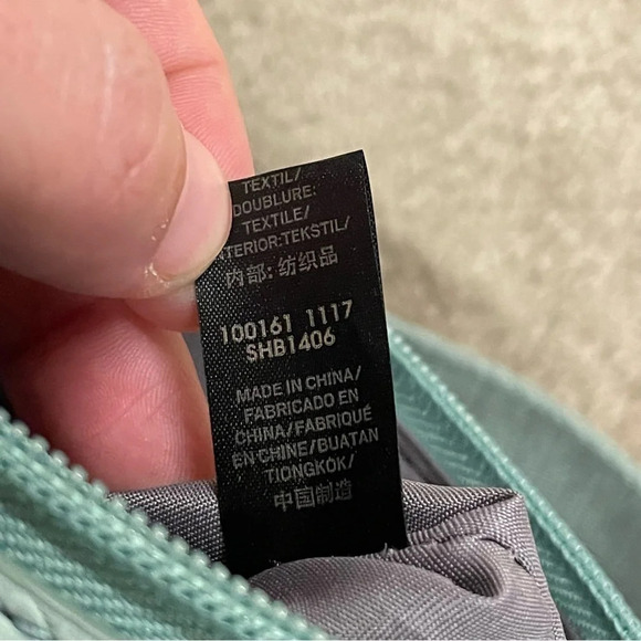 NWT FOSSIL FOSSIL Tessa Misty Jade Leather Cowhide Crossbody Bag - Picture 6 of 13